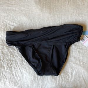 Bleu Rod Beattie black bikini bottoms